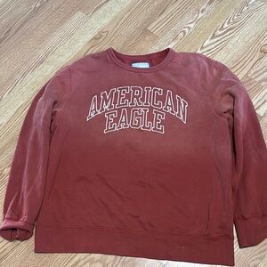 American Eagle Outfitters Men's Red Sweater super  soft. Size  XLarge